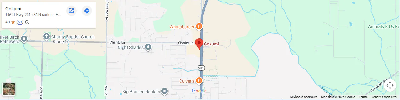 Location 14621 Hwy 231 431 N suite c, Hazel Green, AL 35750