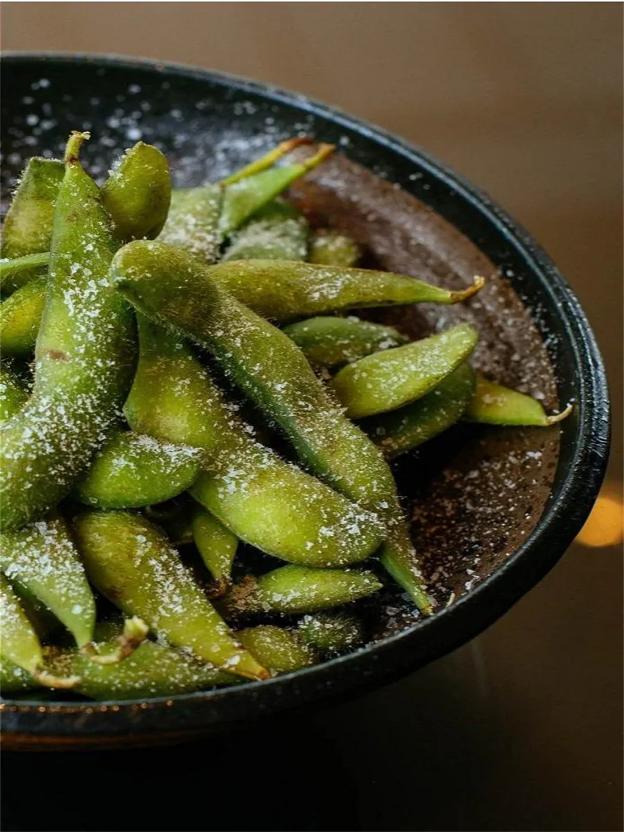 Salted Edamame at Gokumi, Japanese Restaurant in Hazel Green